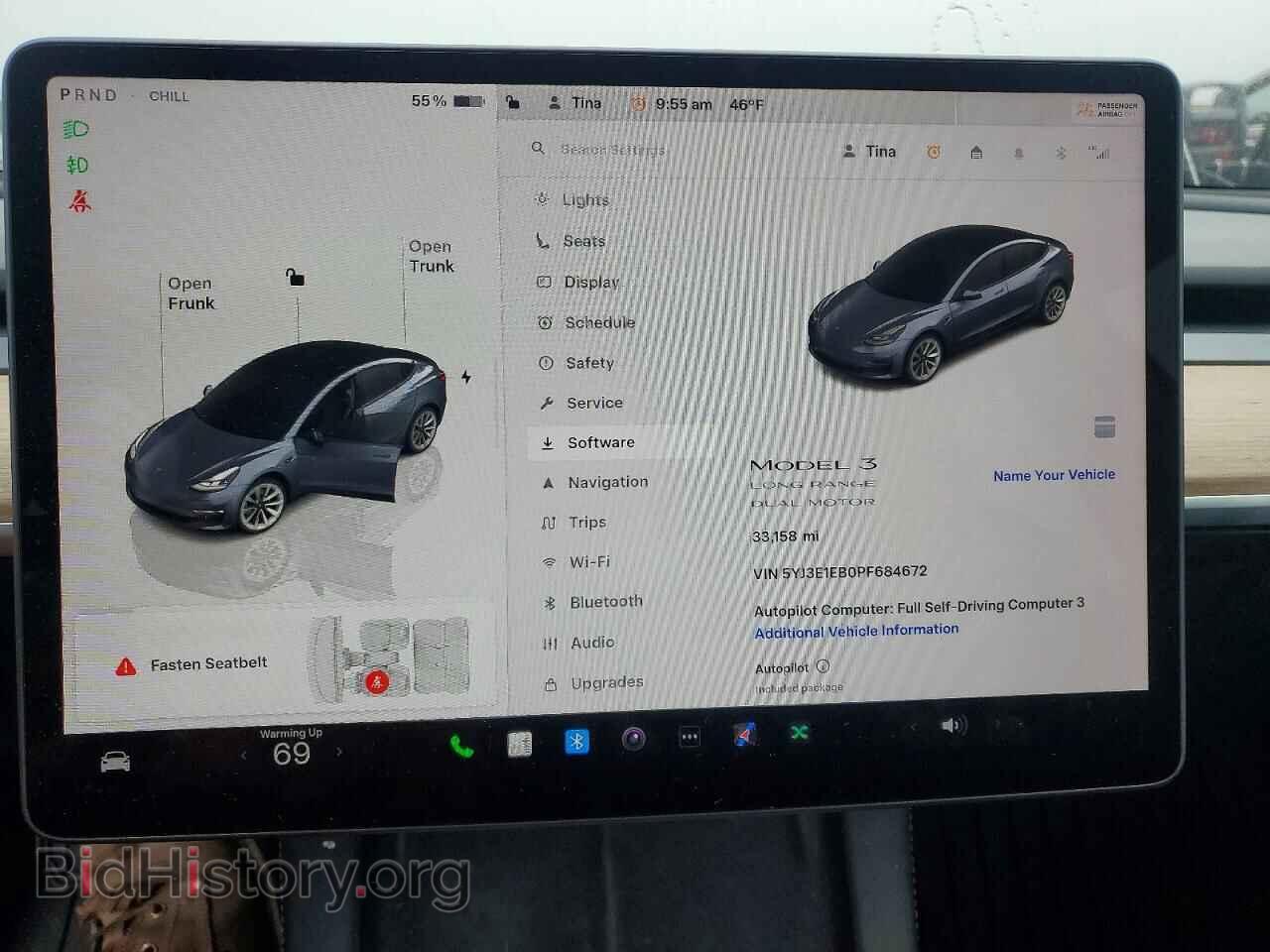 2023 TESLA MODEL 3 - VIN: 5YJ3E1EB0PF684672 - Photo 9