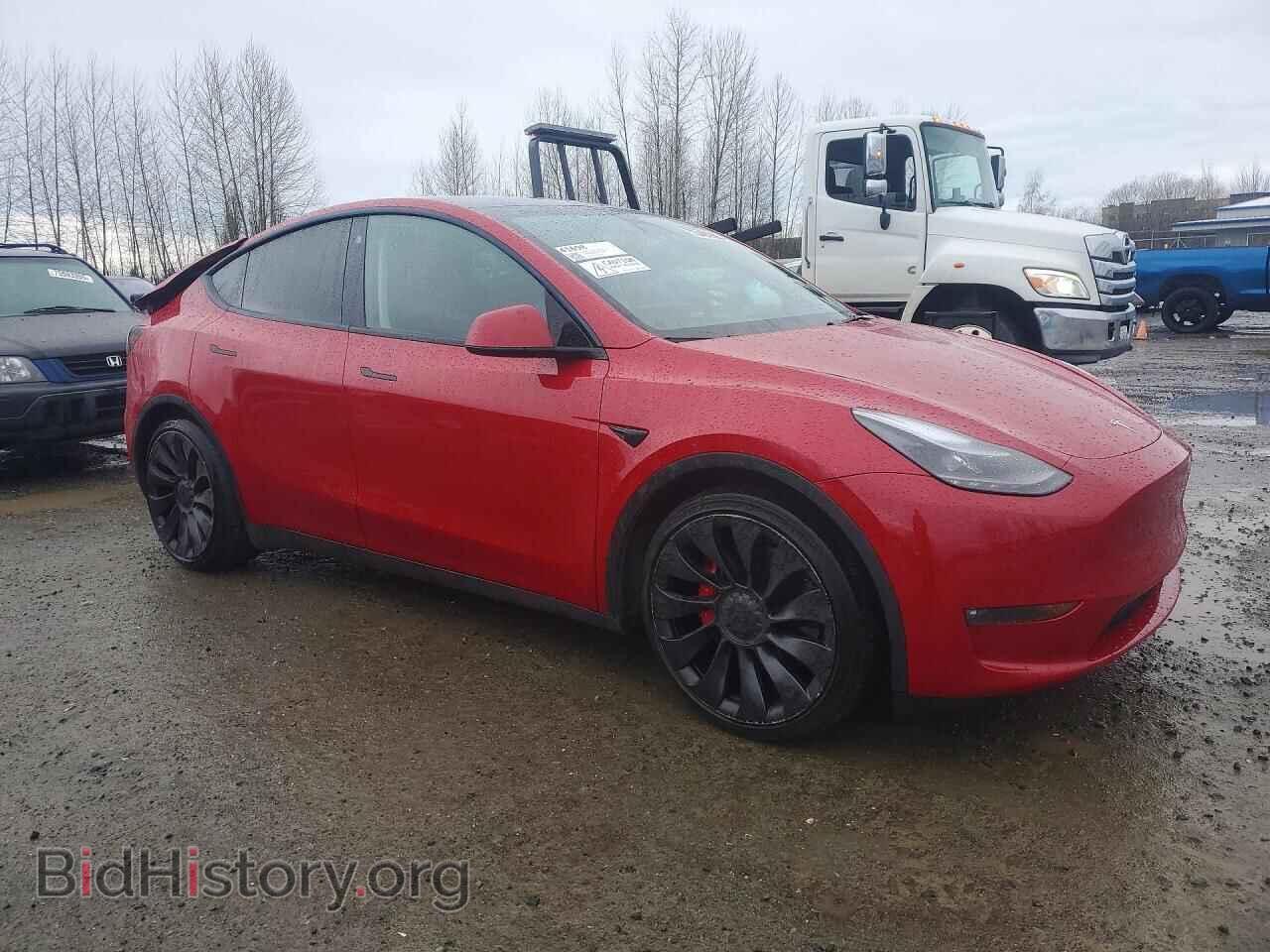 2022 TESLA MODEL Y - VIN: 7SAYGDEF5NF491874 - Фото 4