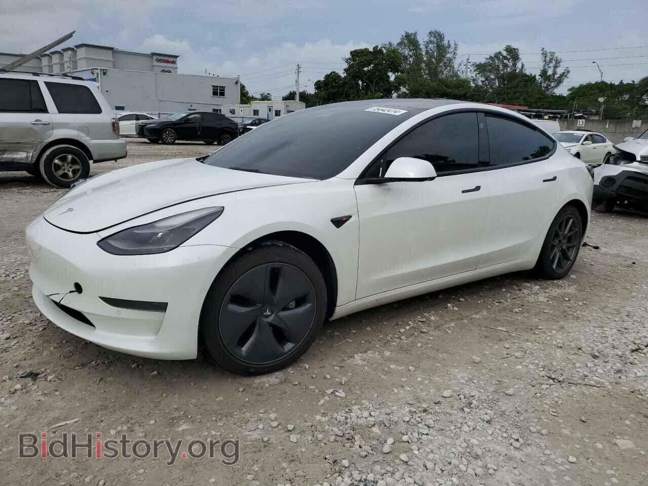 Фотография 5YJ3E1EA9MF091203 - TESLA MODEL 3 2021