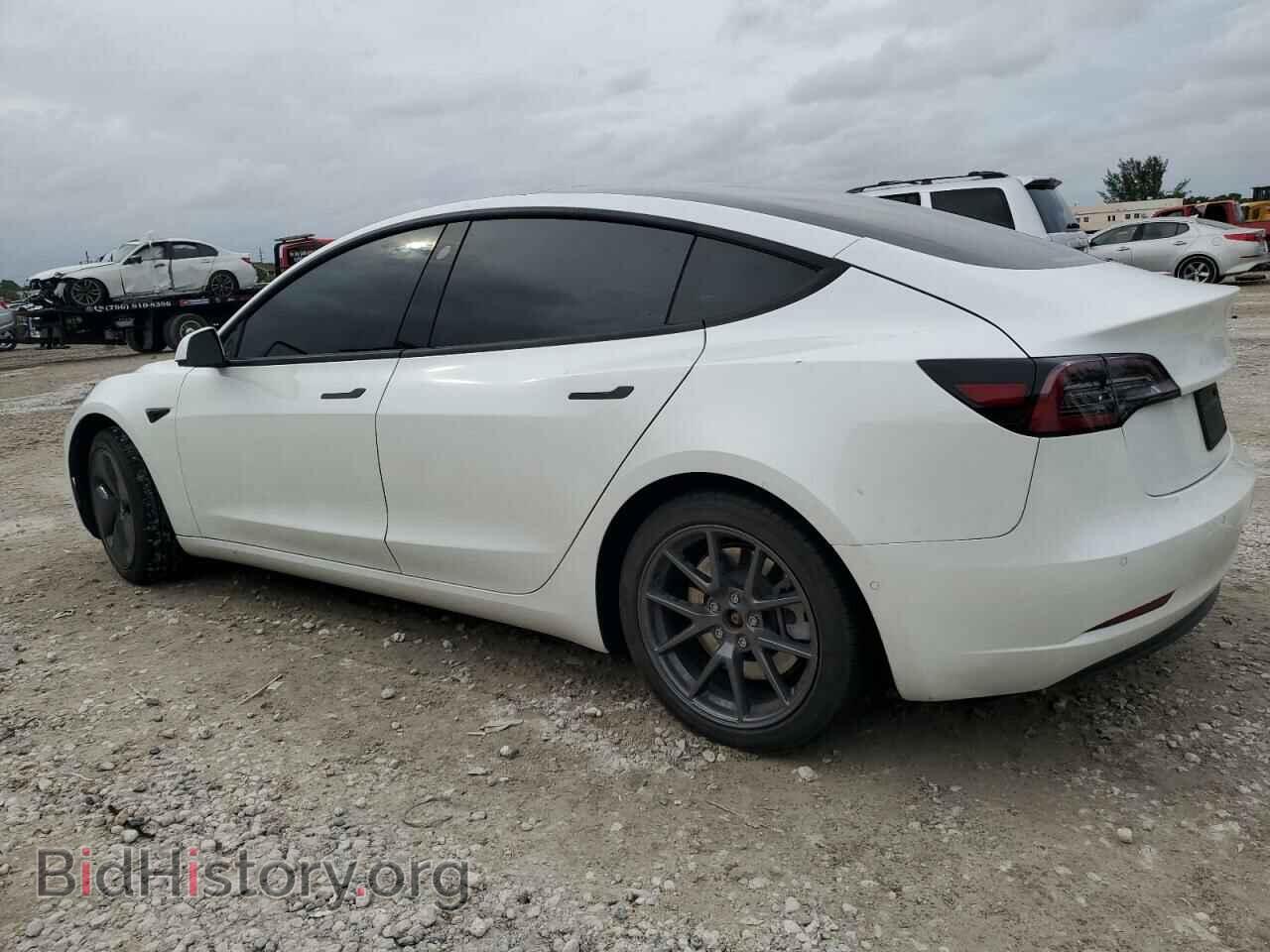 2021 TESLA MODEL 3 - VIN: 5YJ3E1EA9MF091203 - Фото 2