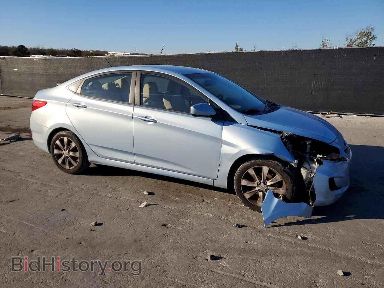 2013 HYUNDAI ACCENT - VIN: KMHCU4AE3DU277576 - Фото 4
