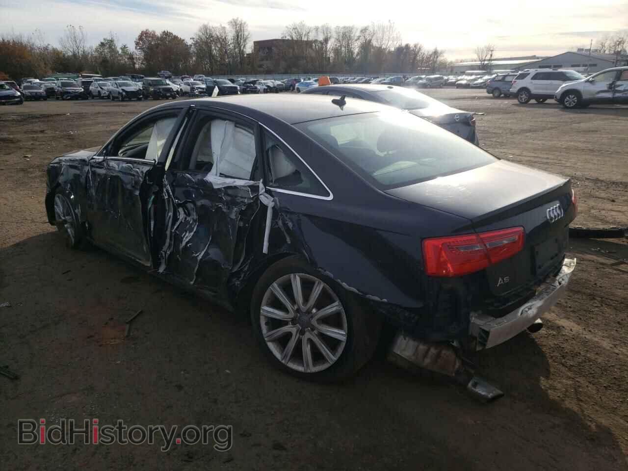2013 AUDI A6 - VIN: WAUGFAFC0DN079938 - Photo 2