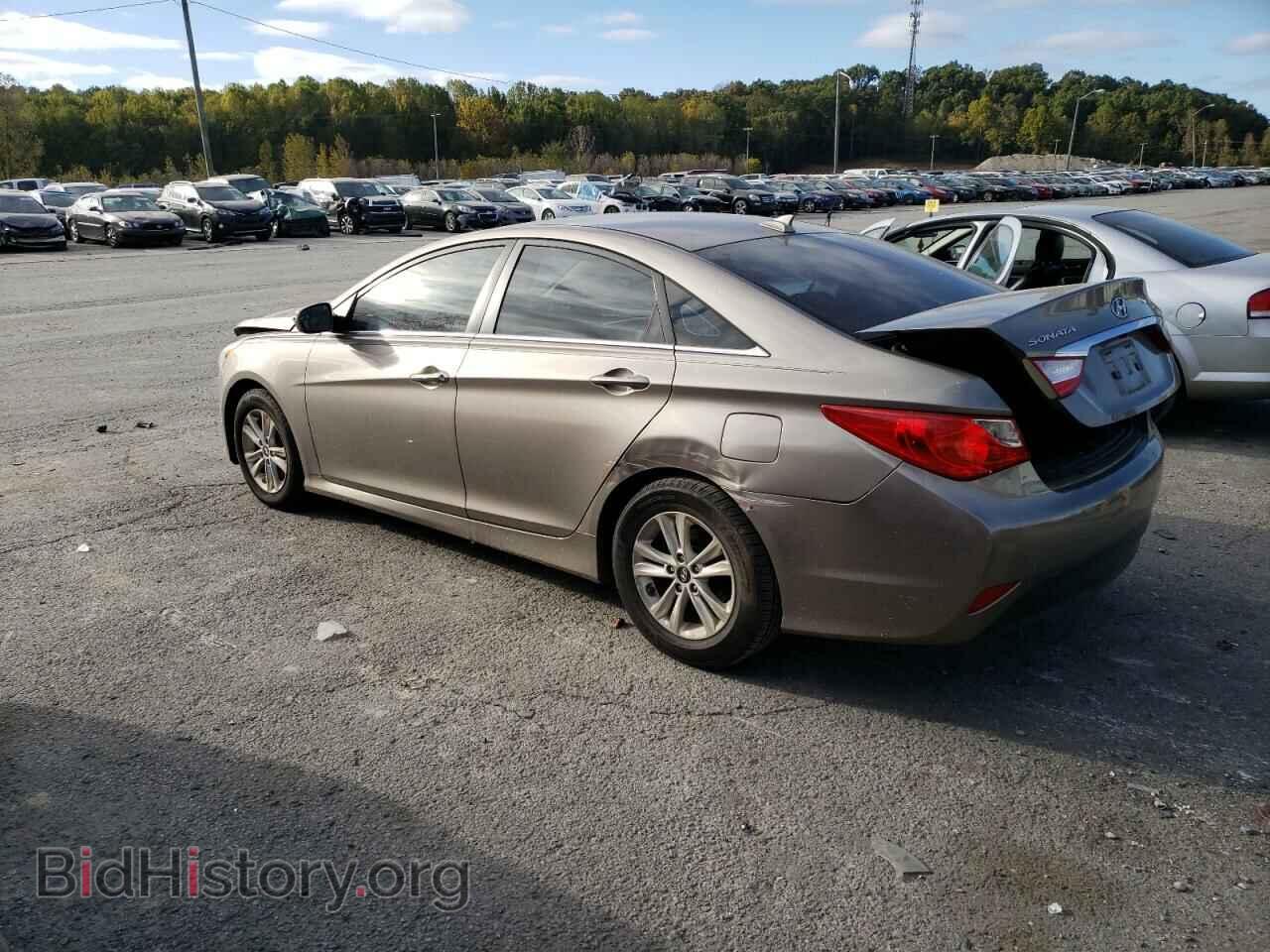 2014 HYUNDAI SONATA - VIN: 5NPEB4AC3EH914270 - Фото 2