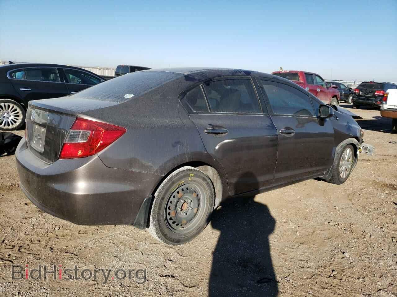 2012 HONDA CIVIC - VIN: 2HGFB2F52CH593056 - Фото 3