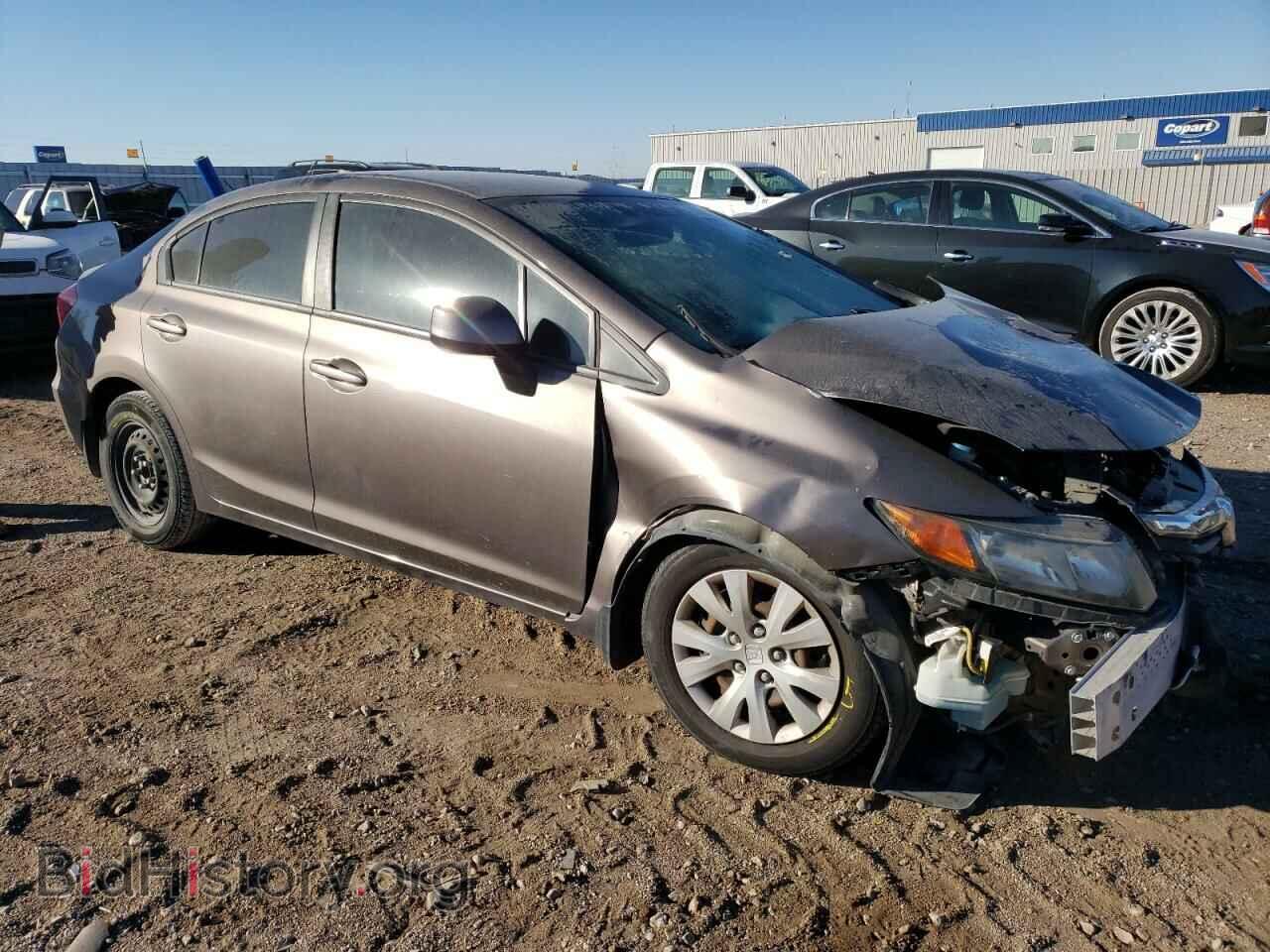 2012 HONDA CIVIC - VIN: 2HGFB2F52CH593056 - Фото 4