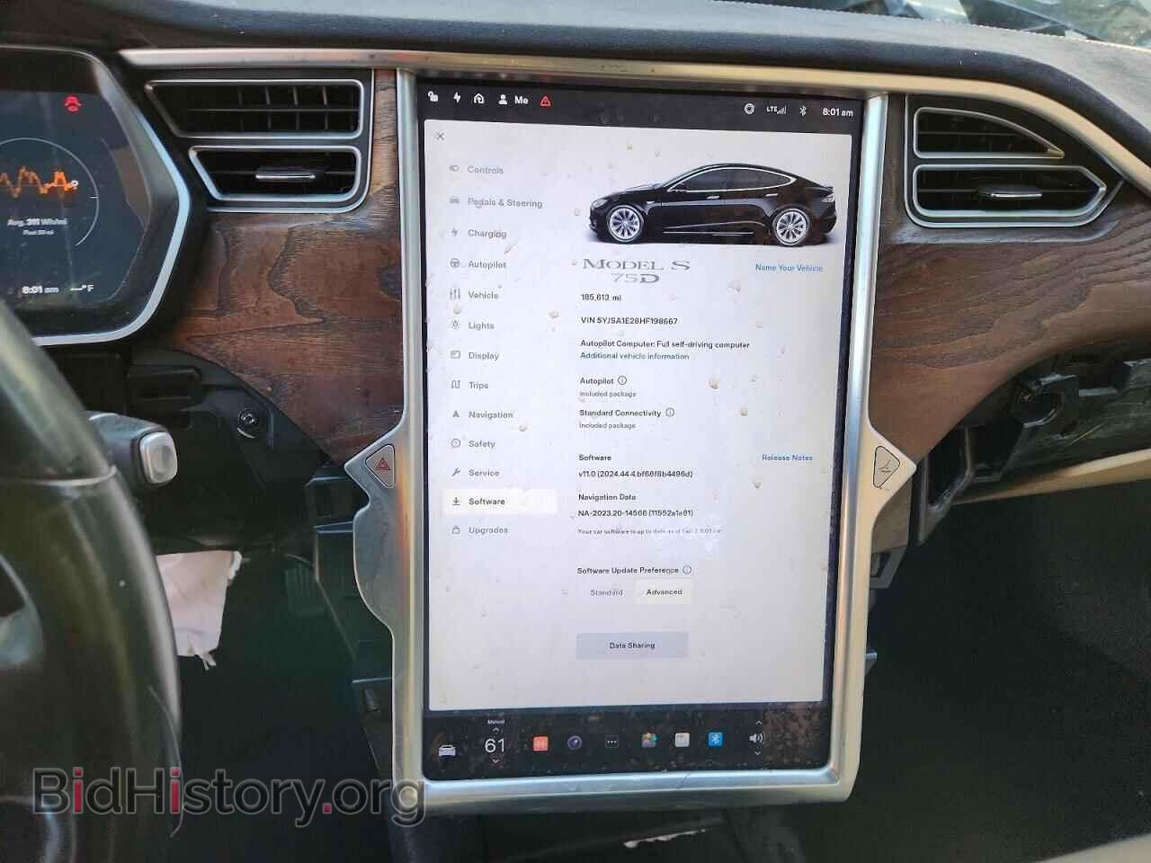 2017 TESLA MODEL S - VIN: 5YJSA1E28HF198667 - Photo 9
