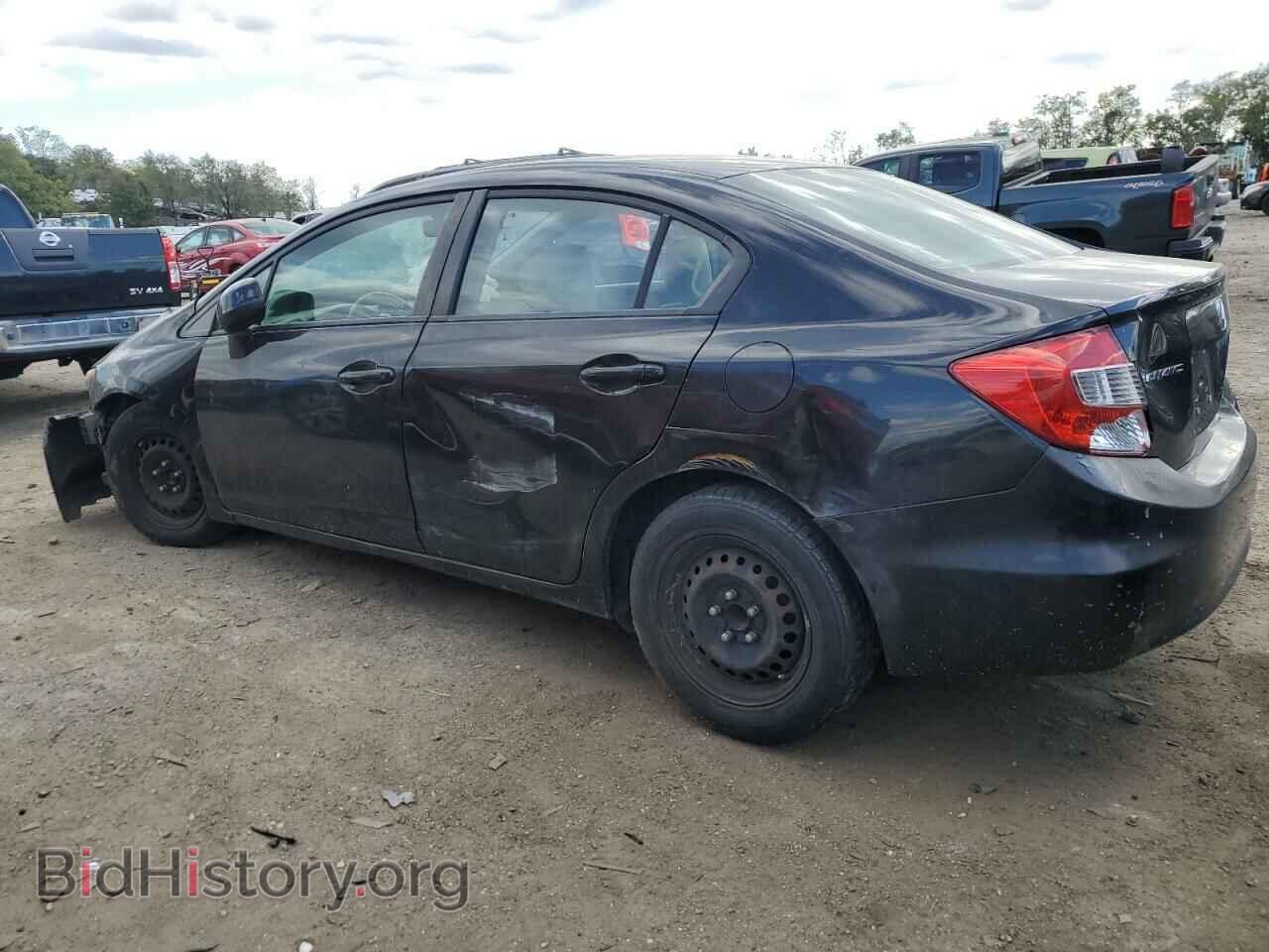 2012 HONDA CIVIC - VIN: 2HGFB2F53CH308445 - Фото 2