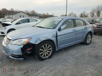 2013 Chrysler 200 200 Tourin, синий — VIN 1C3CCBBB1DN557530, Copart
