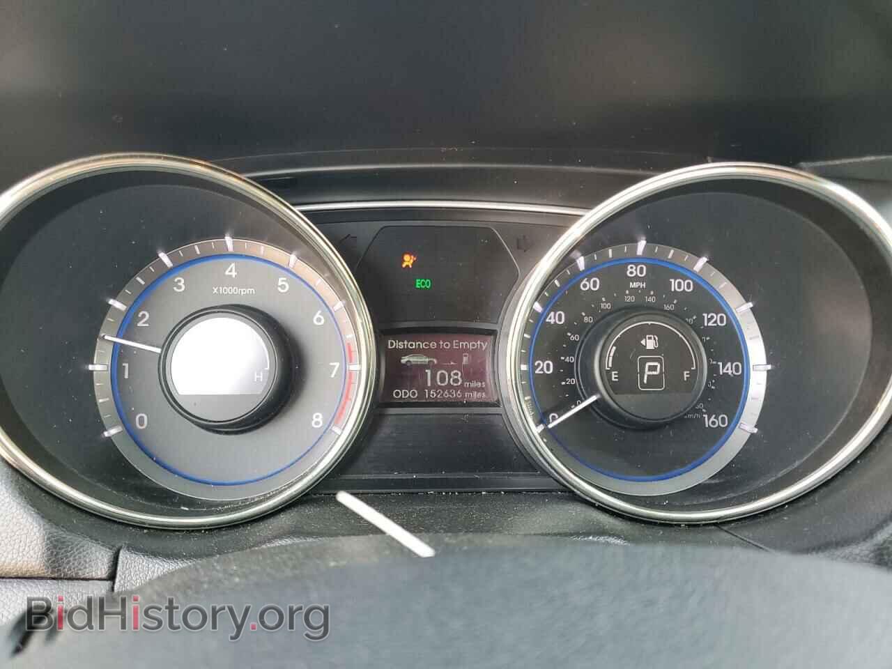 2012 HYUNDAI SONATA - VIN: 5NPEC4AC3CH361291 - Фото 9