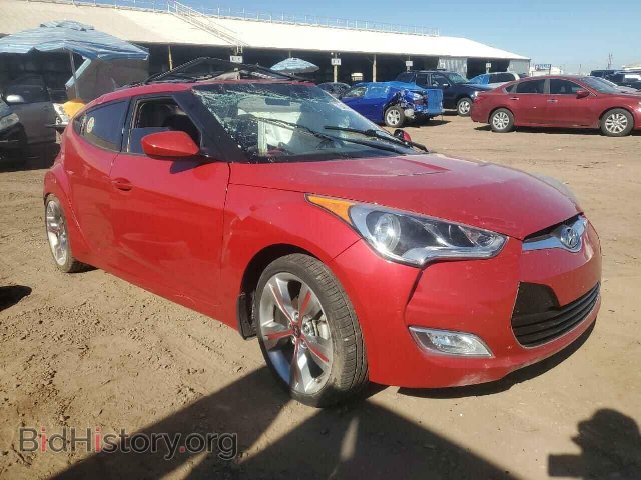 2013 HYUNDAI VELOSTER - VIN: KMHTC6AD8DU110474 - Фото 4