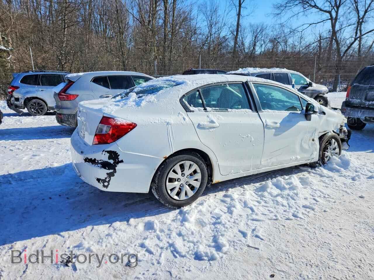 2012 HONDA CIVIC - VIN: 19XFB2F55CE064632 - Фото 3