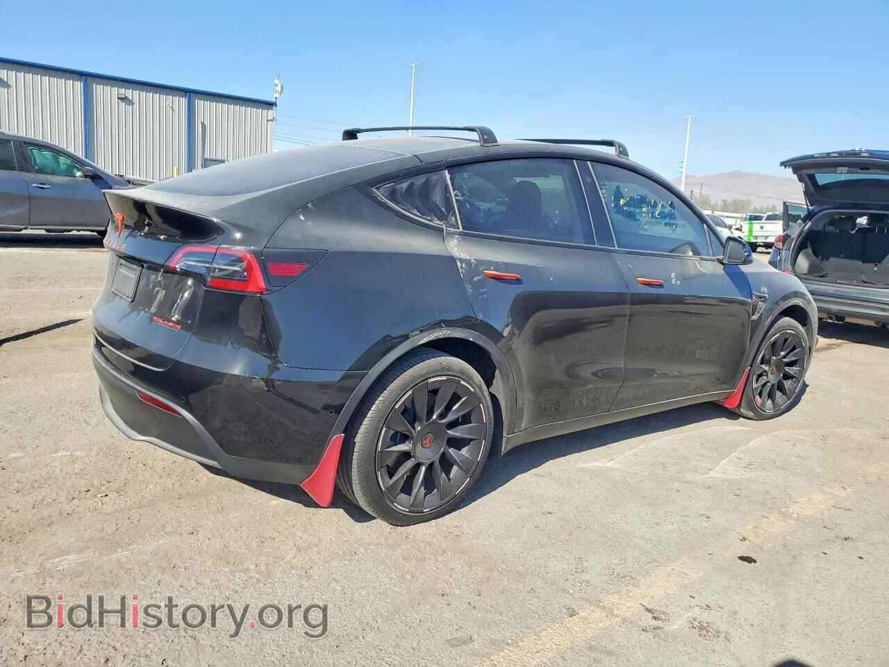 2022 TESLA MODEL Y - VIN: 7SAYGAEE0NF391283 - Фото 3