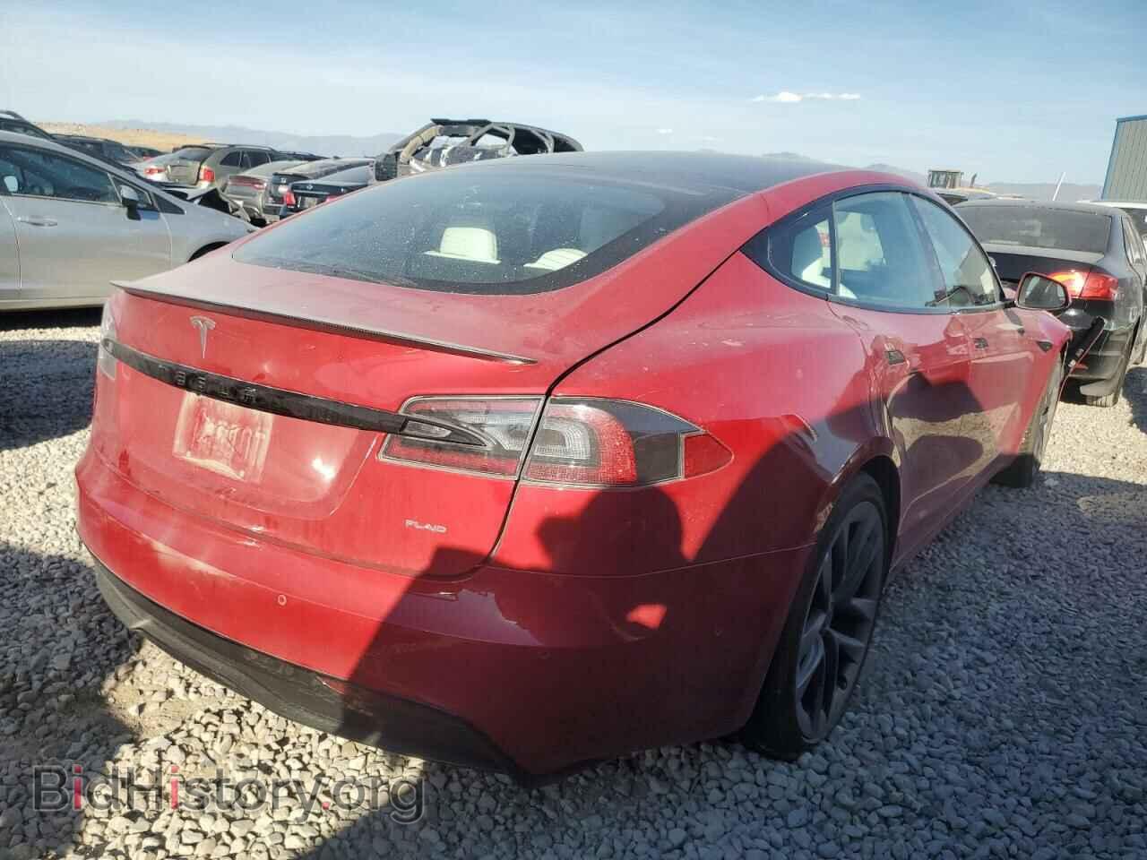 2022 TESLA MODEL S - VIN: 5YJSA1E64NF459761 - Photo 3