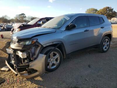 2023 Jeep COMPASS Compass SP, серебристый — VIN 3C4NJDAN5PT514122, Copart