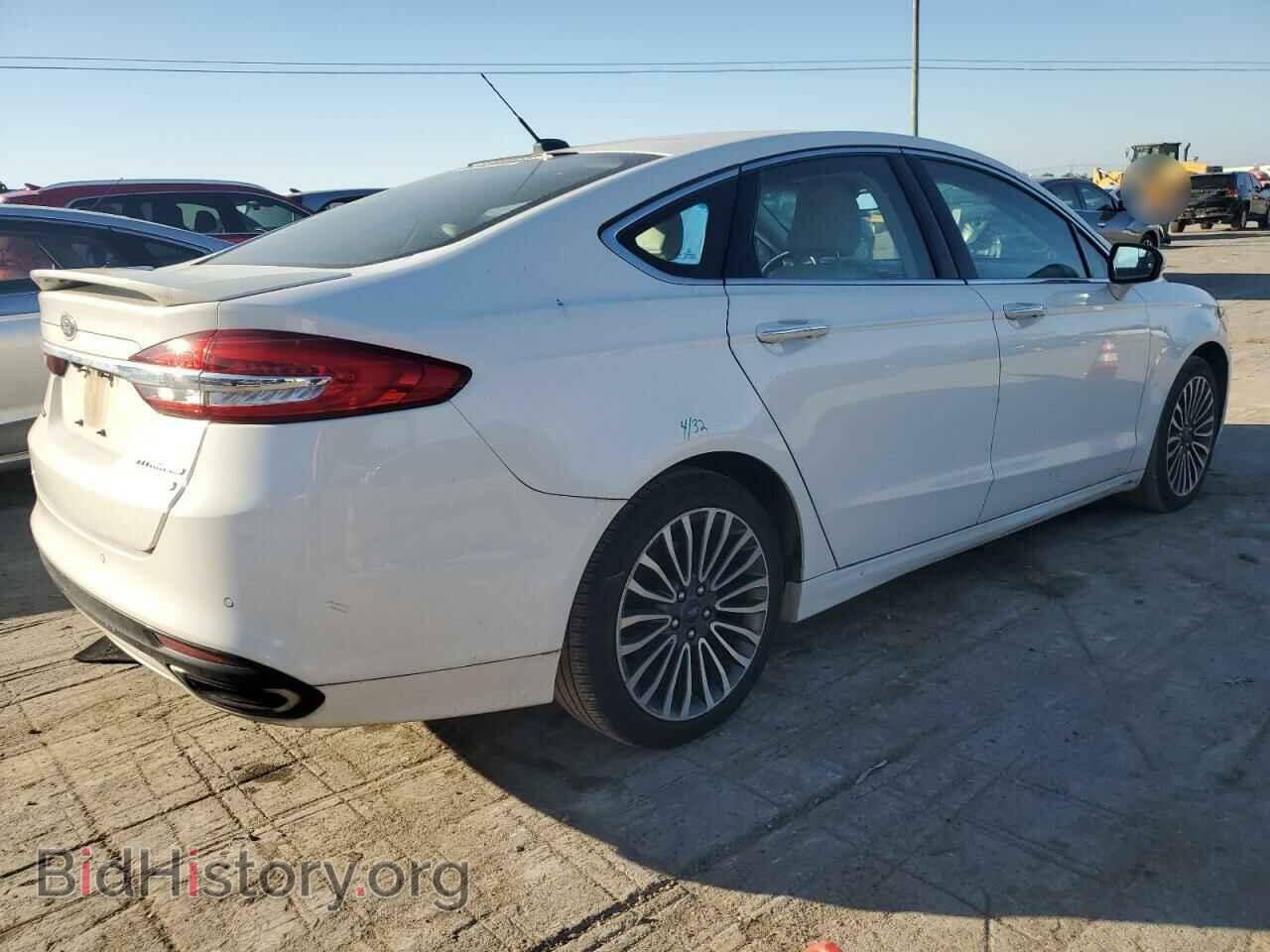 2018 FORD FUSION - VIN: 3FA6P0D96JR168974 - Фото 3