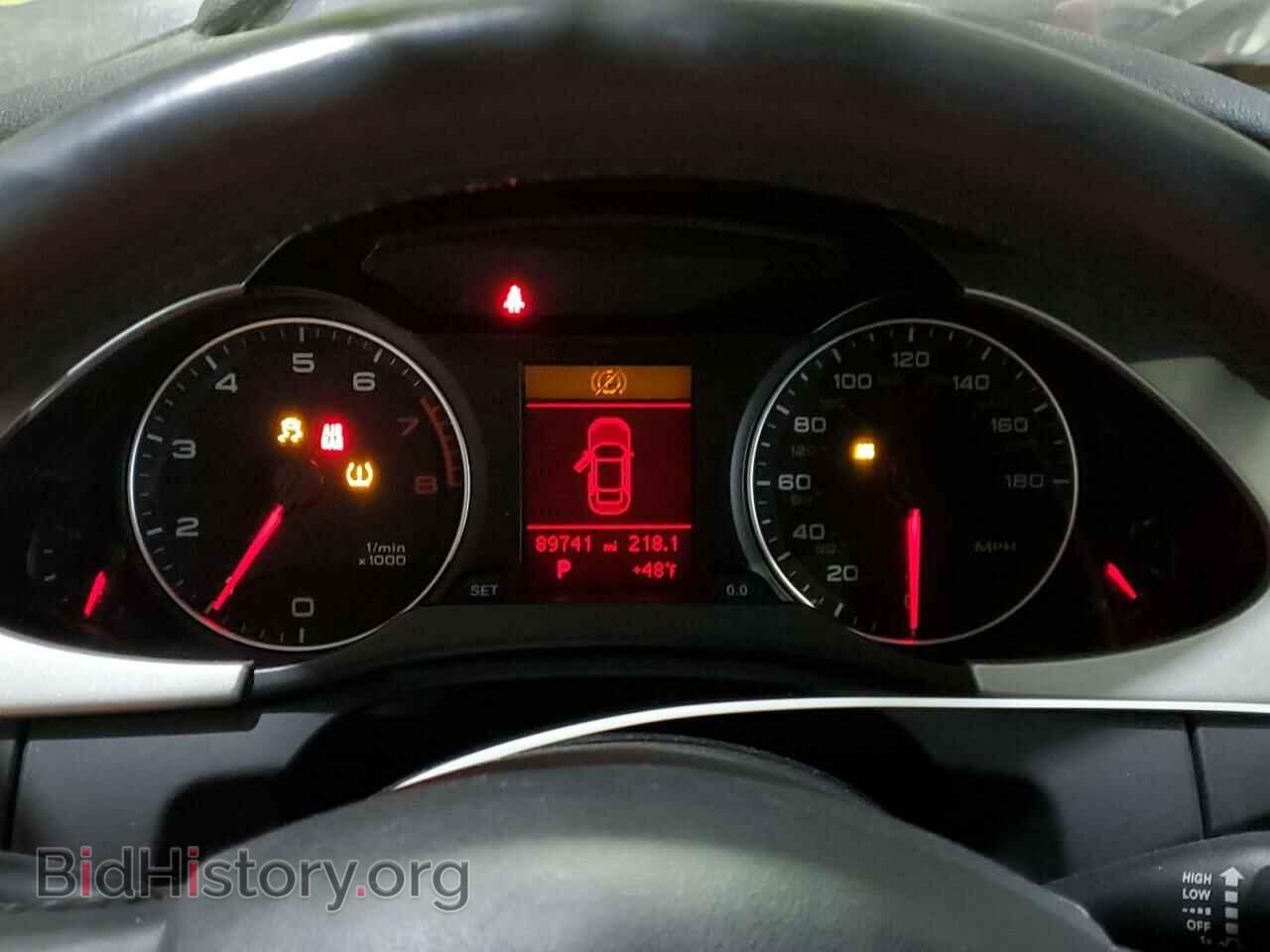2012 AUDI A4 - VIN: WAUBFAFLXCN004270 - Фото 9