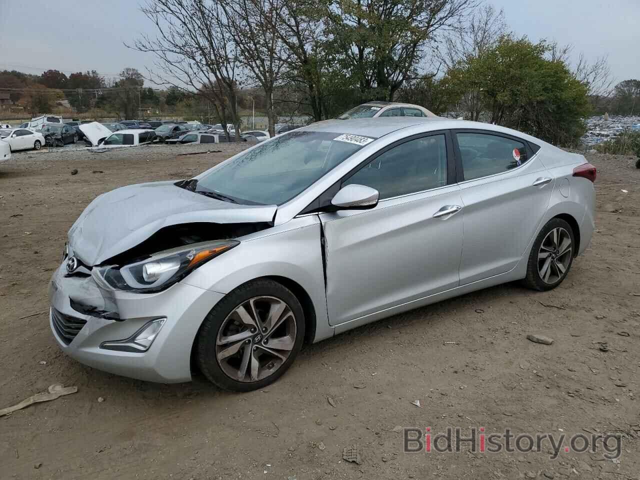 Photo 5NPDH4AE8FH553843 - HYUNDAI ELANTRA 2015