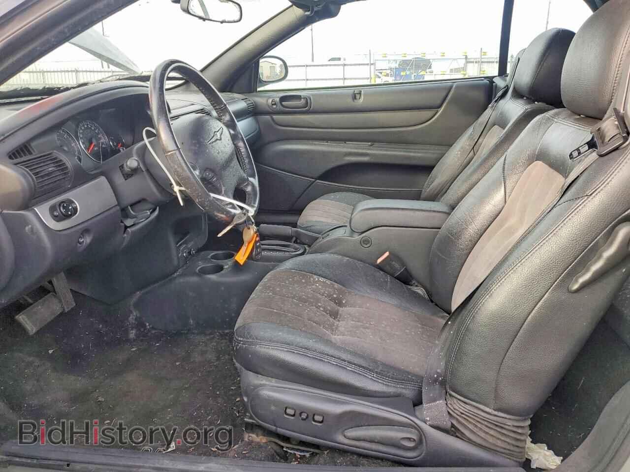 2006 CHRYSLER SEBRING - VIN: 1C3EL55R96N169578 - Фото 7