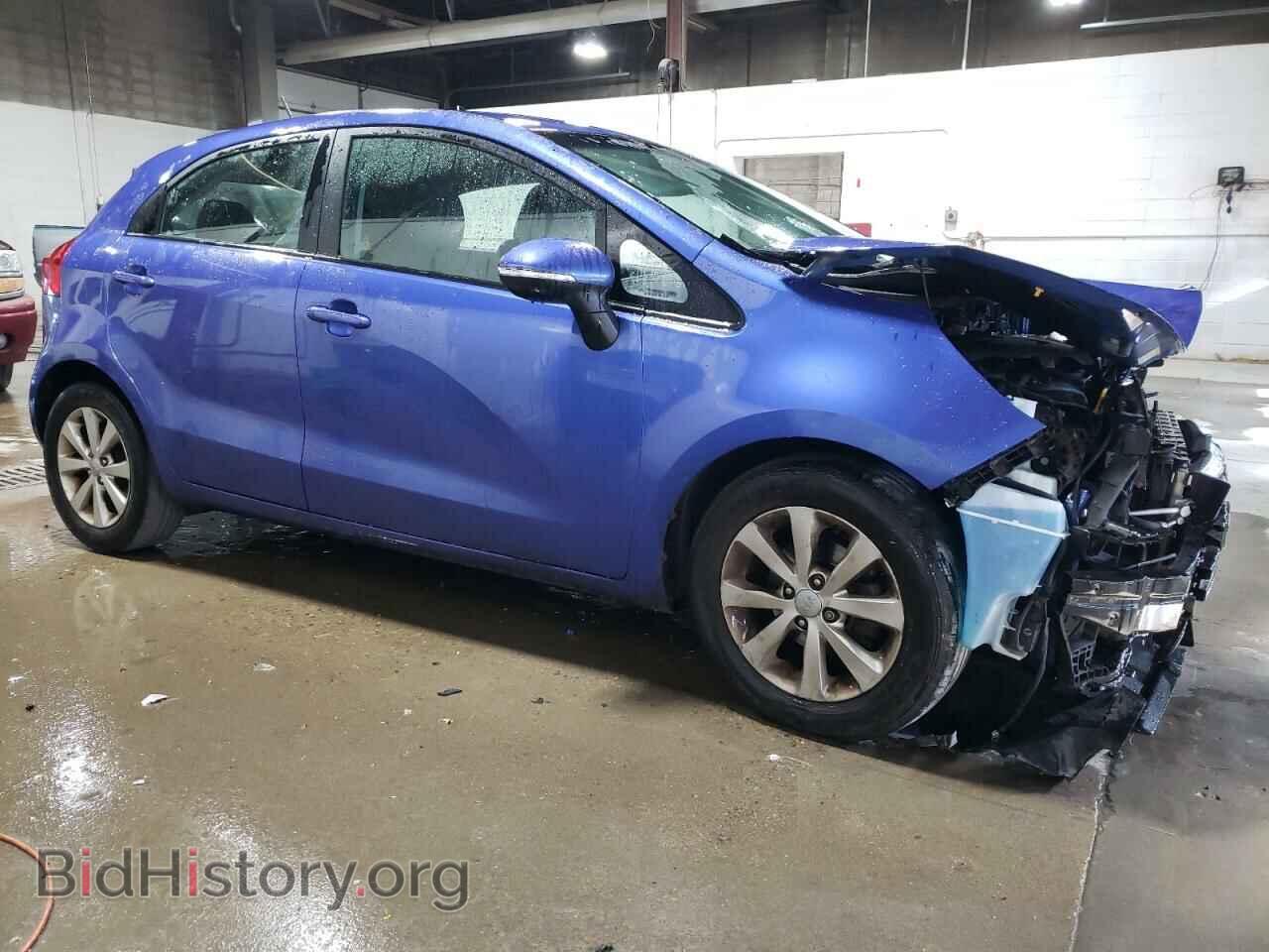 2013 KIA RIO - VIN: KNADN5A35D6195232 - Фото 4