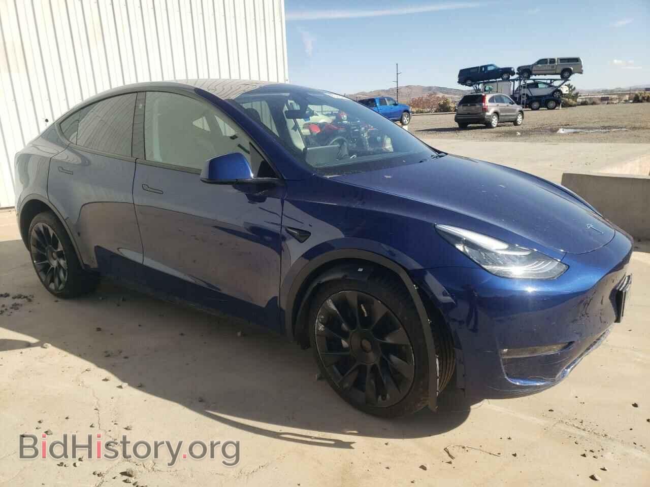 2022 TESLA MODEL Y - VIN: 7SAYGDEE2NF481648 - Фото 4
