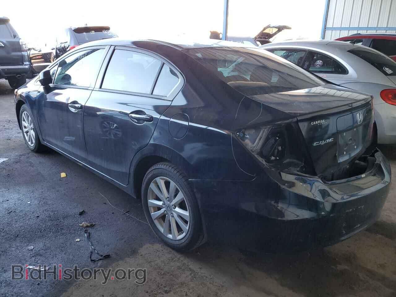 2012 HONDA CIVIC - VIN: 2HGFB2F84CH587060 - Фото 2