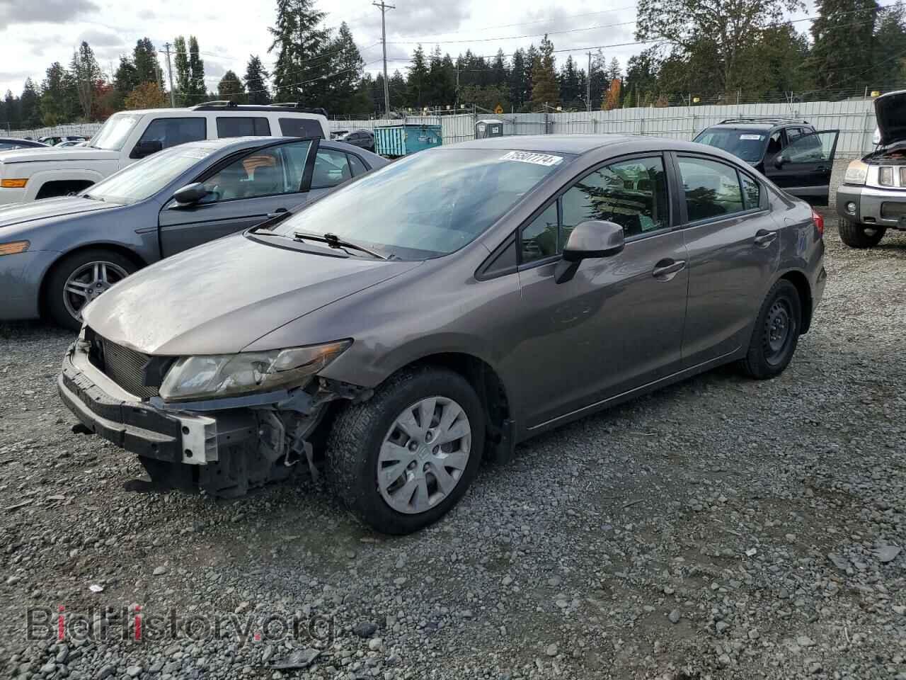 Photo JHMFB2F57CS006145 - HONDA CIVIC 2012