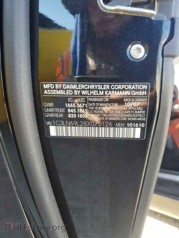 2008 CHRYSLER CROSSFIRE - VIN: 1C3LN69L28X075126 - Фото 13