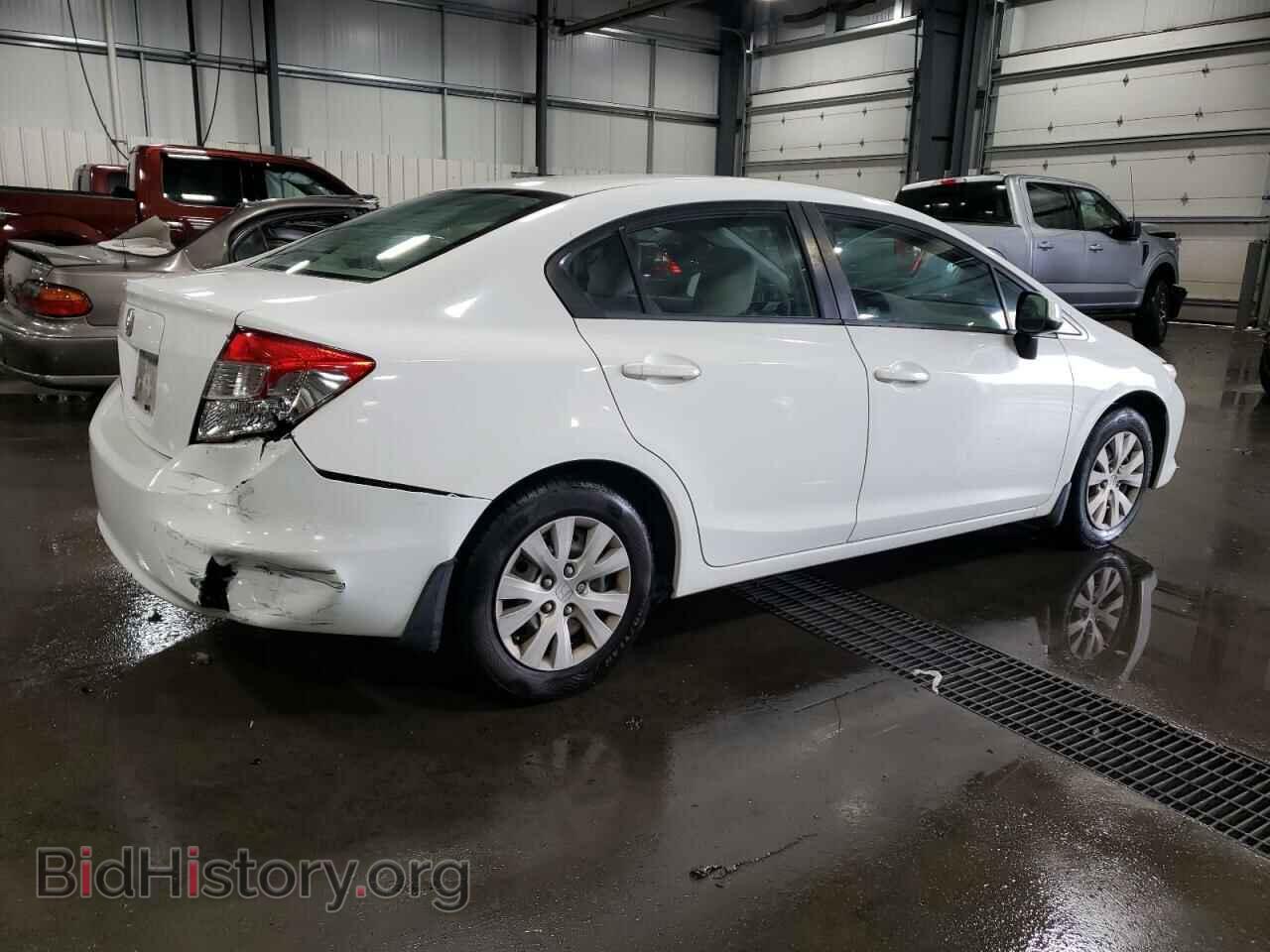 2012 HONDA CIVIC - VIN: 2HGFB2E50CH501704 - Фото 3