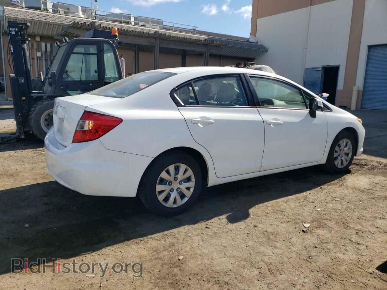 2012 HONDA CIVIC - VIN: 2HGFB2F54CH318417 - Фото 3