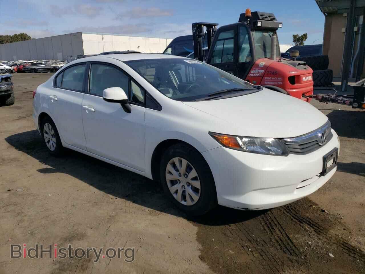 2012 HONDA CIVIC - VIN: 2HGFB2F54CH318417 - Фото 4