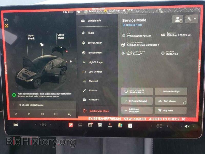 2024 Tesla MODEL 3 (VIN 5YJ3E1EA4RF785224) — photo 9 of 14
