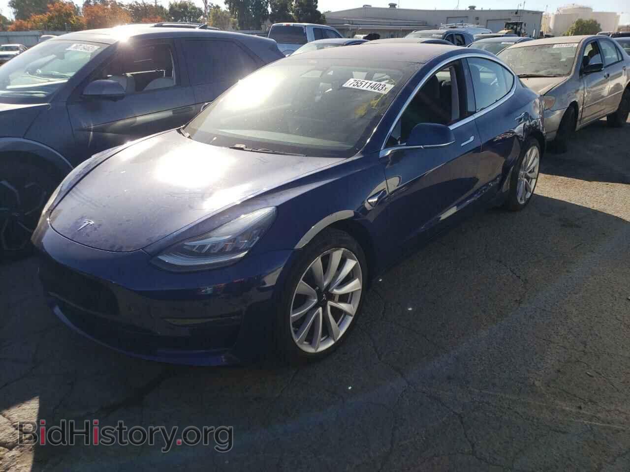 Photo 5YJ3E1EA0JF060014 - TESLA MODEL 3 2018