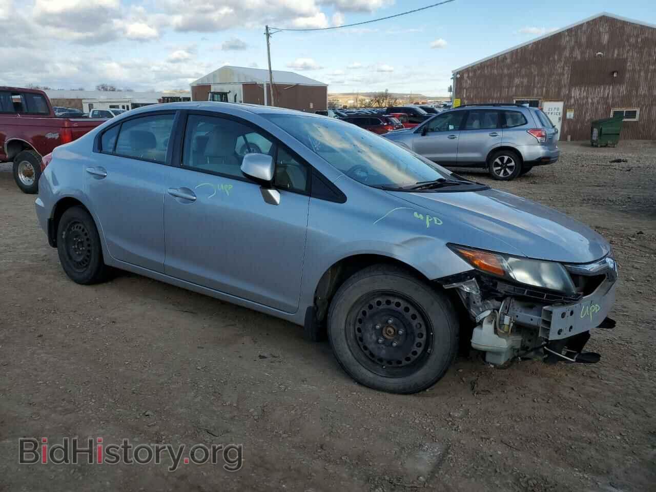 2012 HONDA CIVIC - VIN: 2HGFB2F81CH600122 - Фото 4