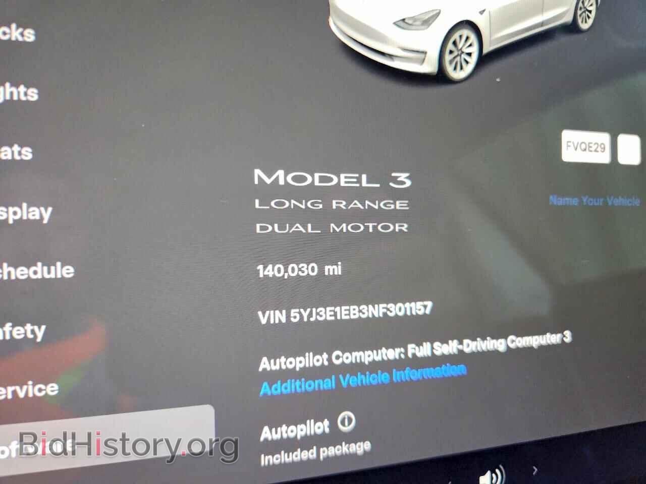 2022 TESLA MODEL 3 - VIN: 5YJ3E1EB3NF301157 - Photo 9