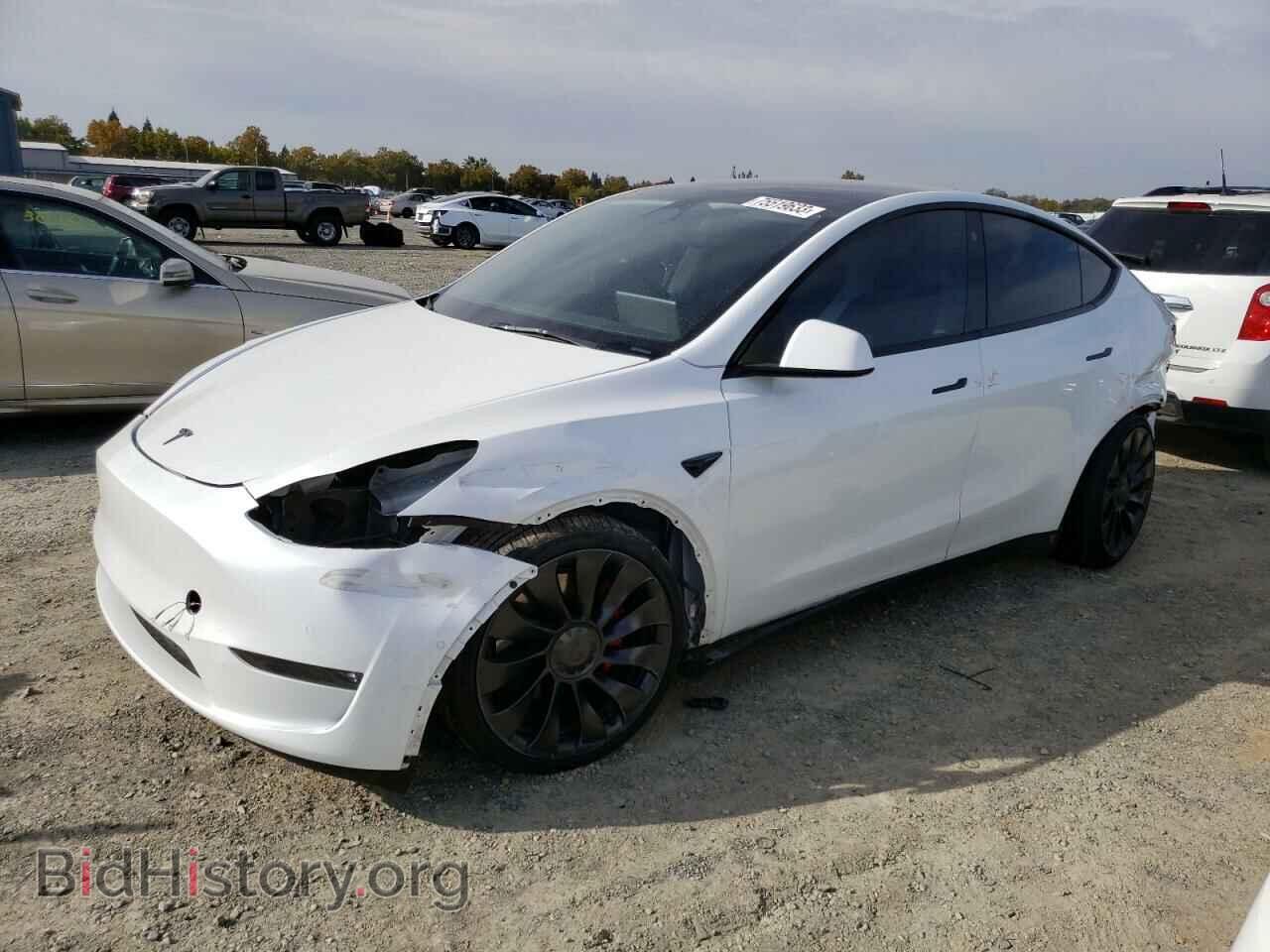 Photo 7SAYGDEF2NF493100 - TESLA MODEL Y 2022
