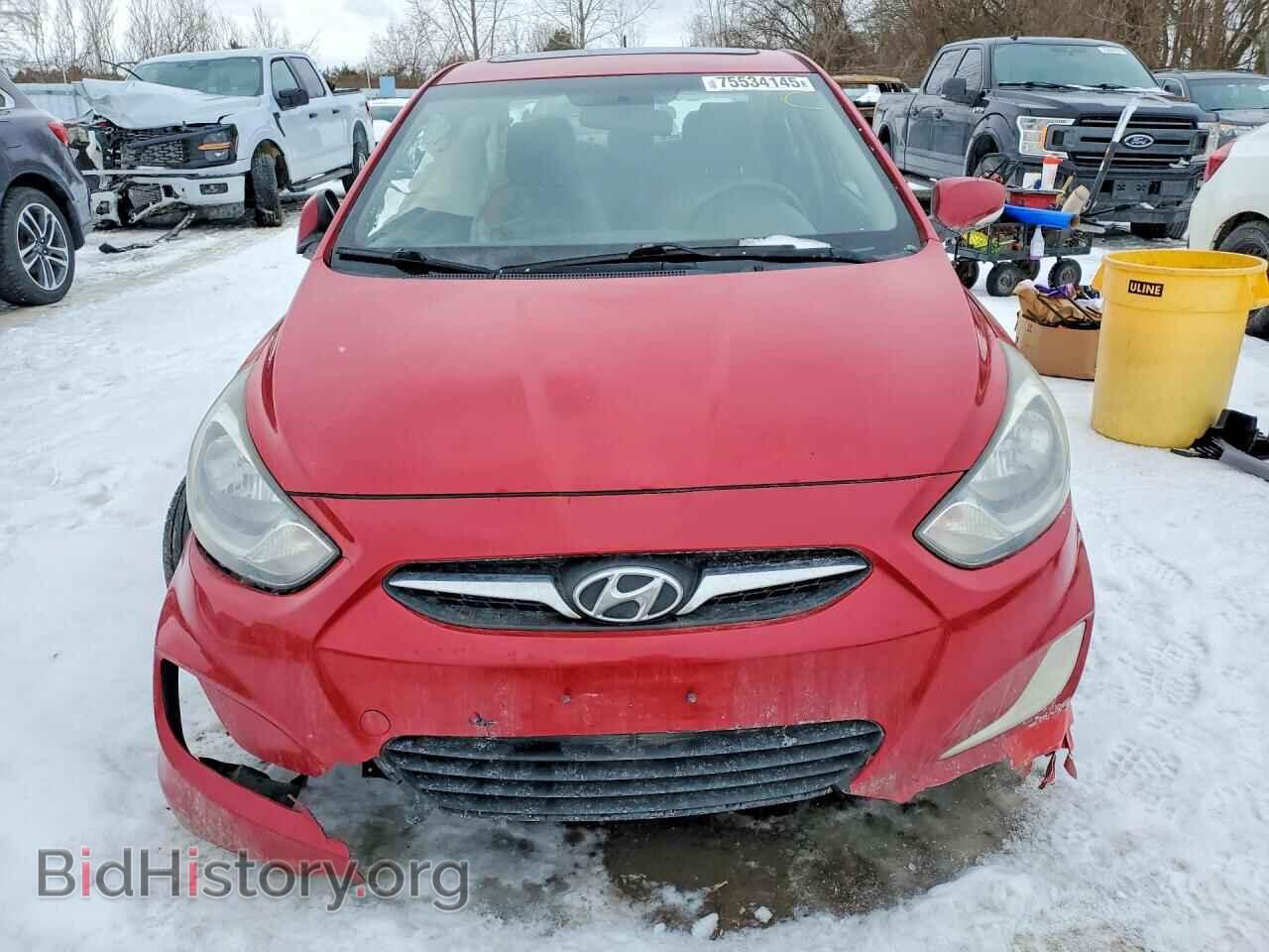 2013 HYUNDAI ACCENT - VIN: KMHCU4AE3DU327814 - Фото 5