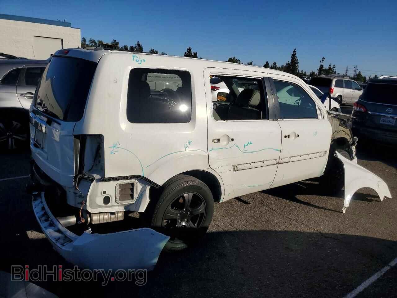 2012 HONDA PILOT - VIN: 5FNYF3H55CB033309 - Фото 3