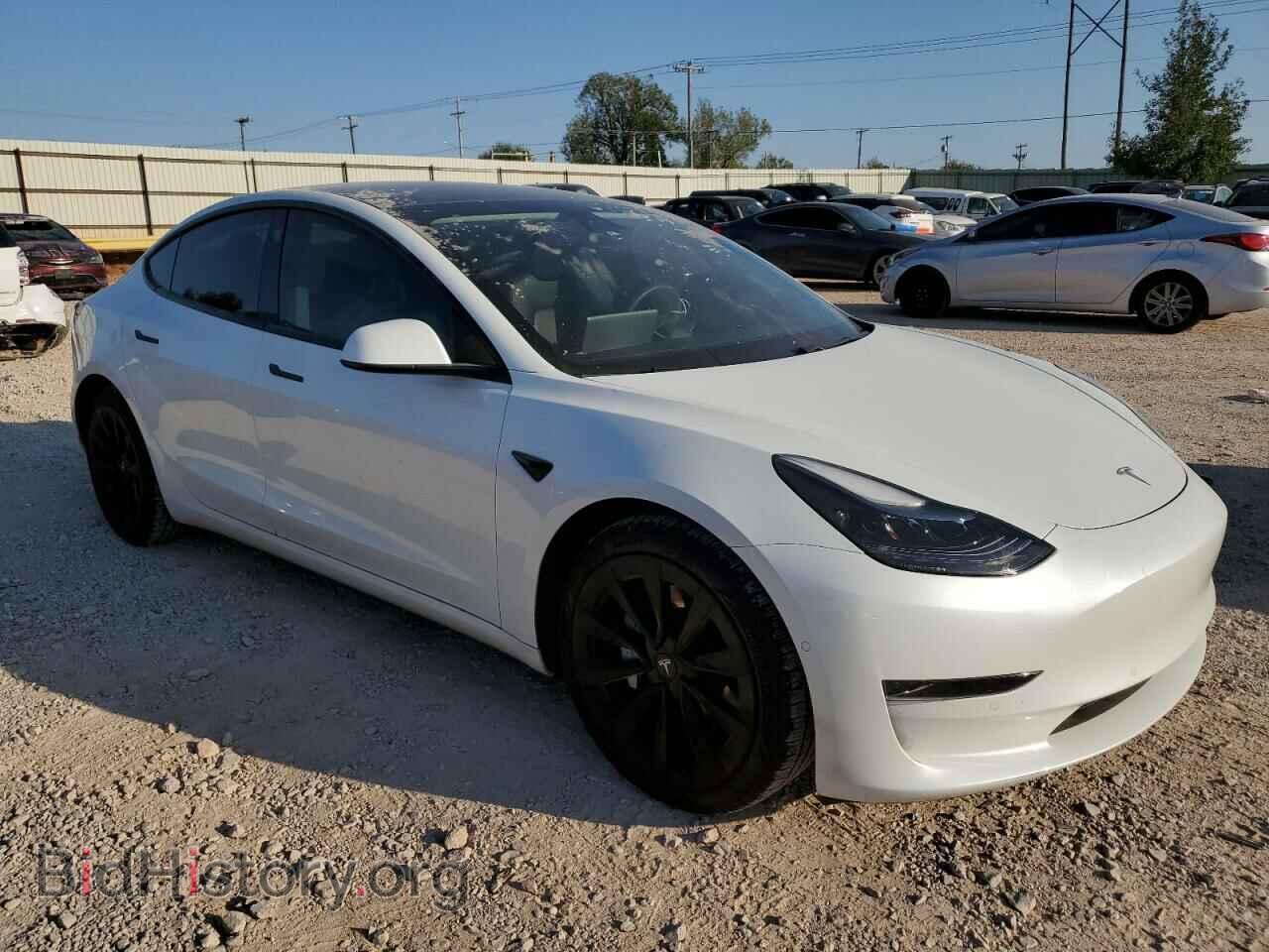 2021 TESLA MODEL 3 - VIN: 5YJ3E1EA4MF870413 - Фото 4