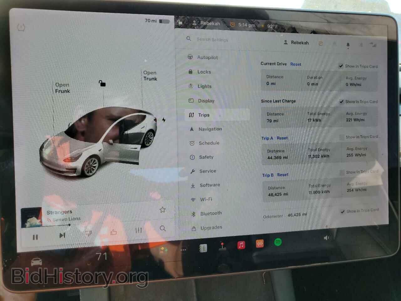 2021 TESLA MODEL 3 - VIN: 5YJ3E1EA4MF870413 - Фото 9