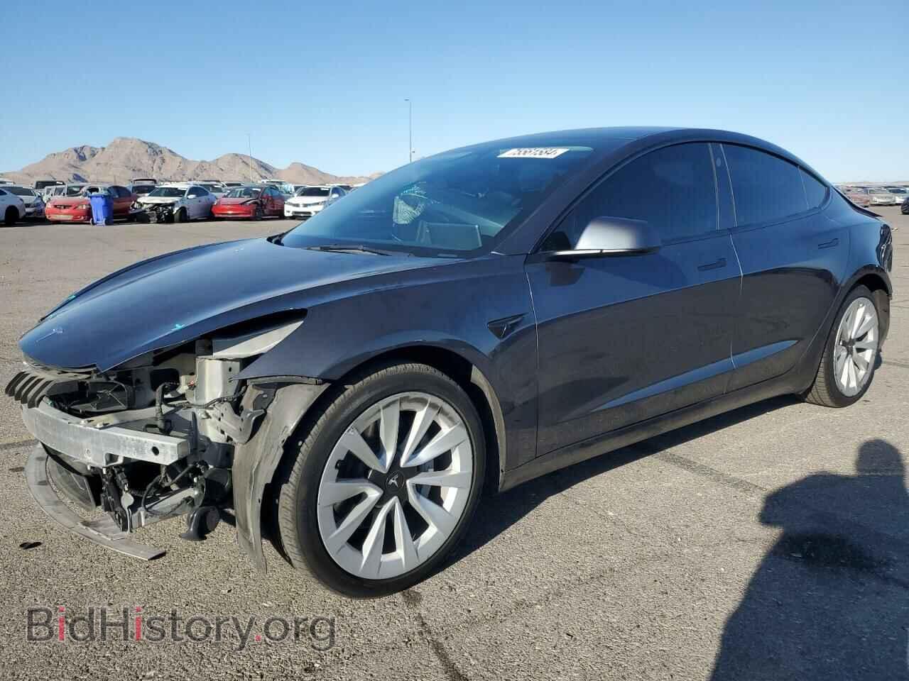 Фотография 5YJ3E1EA4PF458173 - TESLA MODEL 3 2023