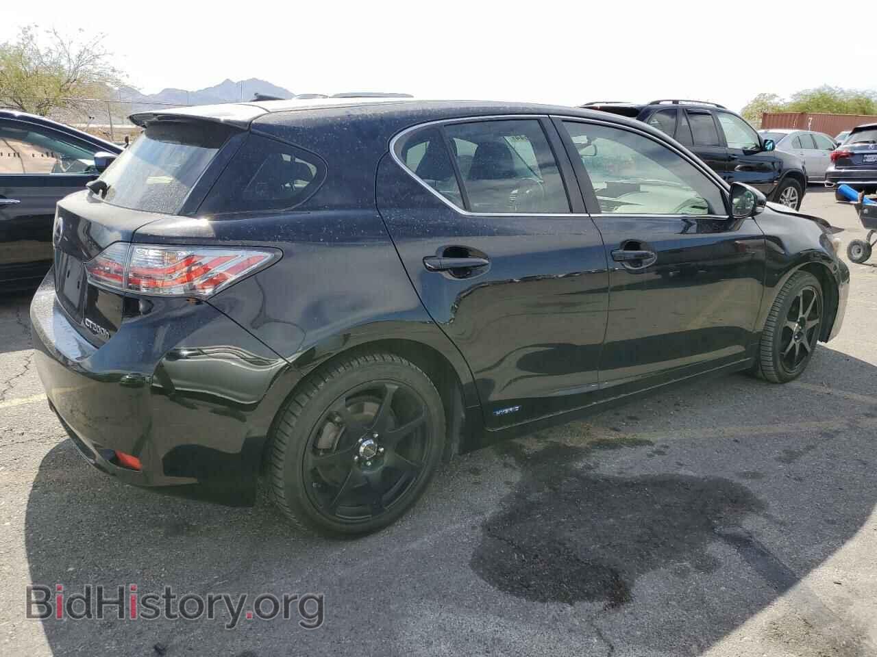 2012 LEXUS CT 200 - VIN: JTHKD5BH1C2087198 - Фото 3