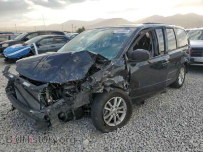 2016 Dodge CARAVAN SXT, black — VIN 2C4RDGCG3GR224005, Copart