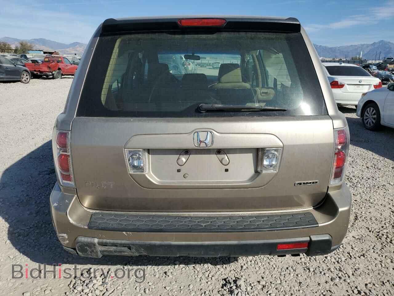 2007 HONDA PILOT - VIN: 5FNYF18147B025502 - Фото 6