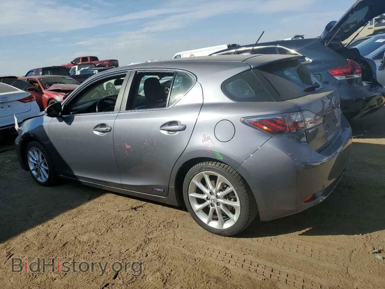 2012 LEXUS CT 200 - VIN: JTHKD5BH9C2109965 - Фото 2