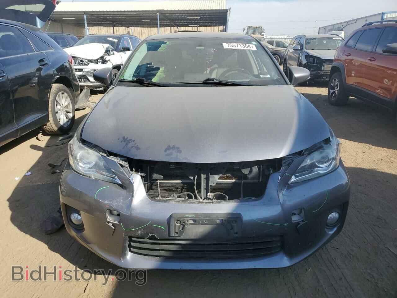 2012 LEXUS CT 200 - VIN: JTHKD5BH9C2109965 - Фото 5