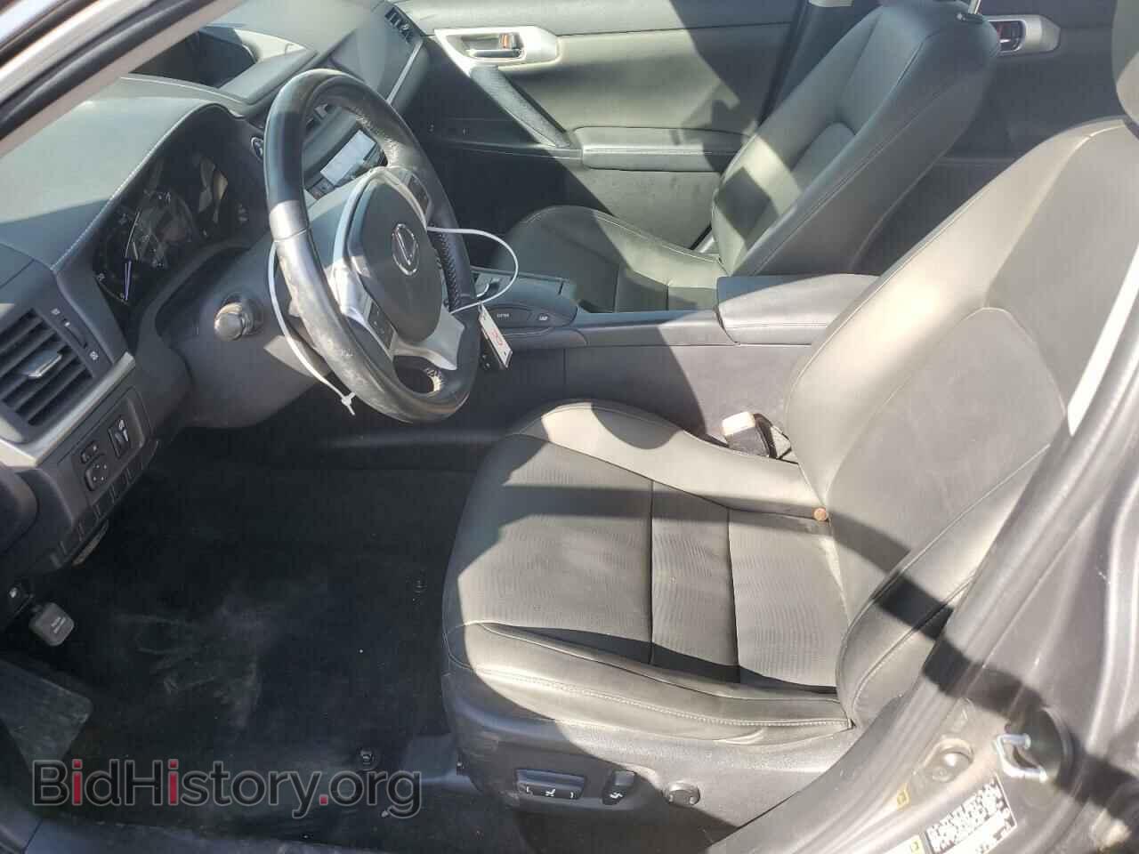 2012 LEXUS CT 200 - VIN: JTHKD5BH9C2109965 - Фото 7