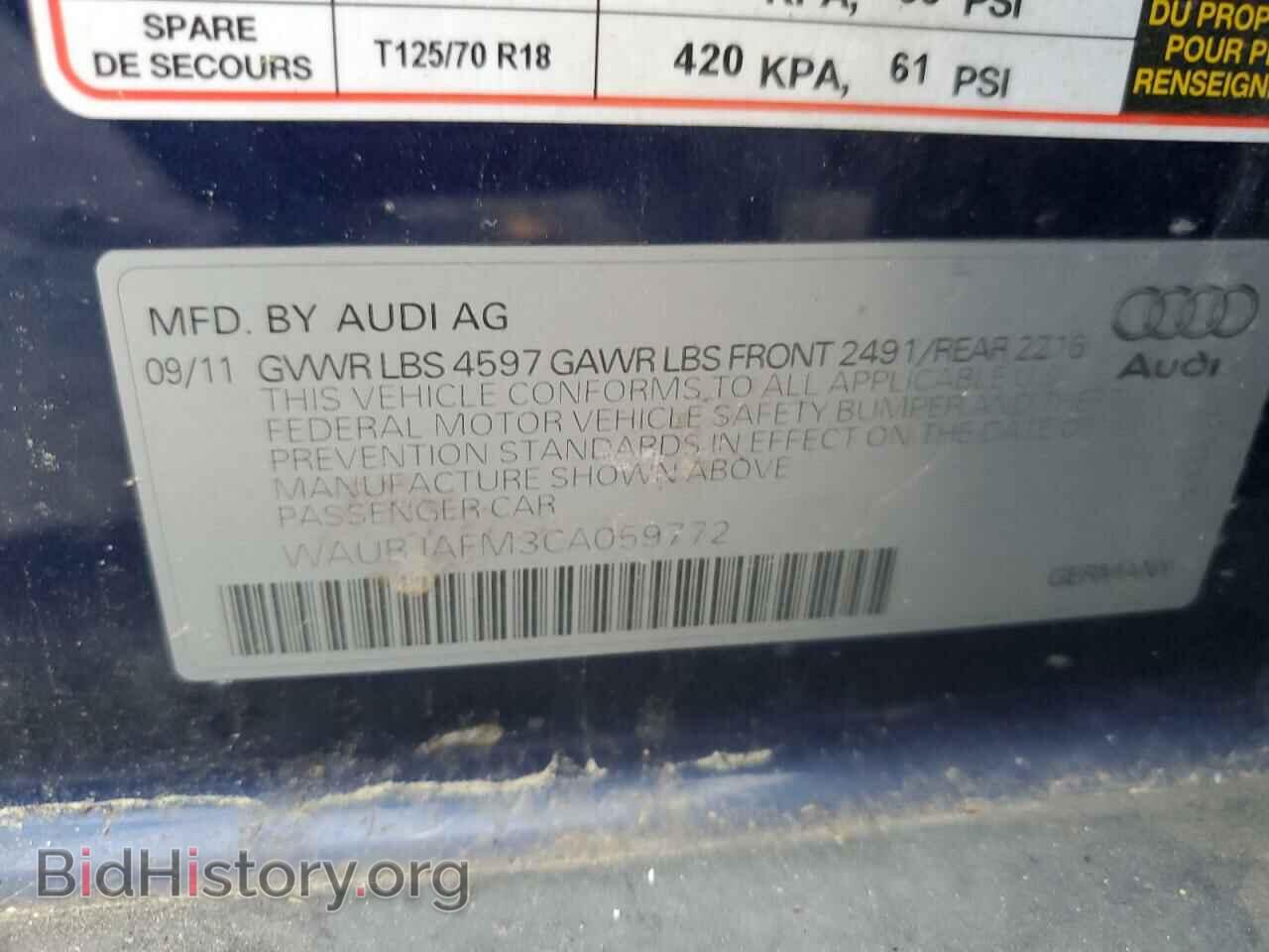 2012 AUDI A3 - VIN: WAUBJAFM3CA059772 - Фото 12