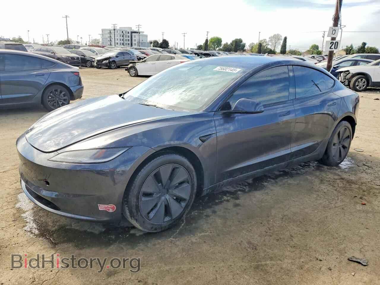Photo 5YJ3E1EA0RF744458 - TESLA MODEL 3 2024