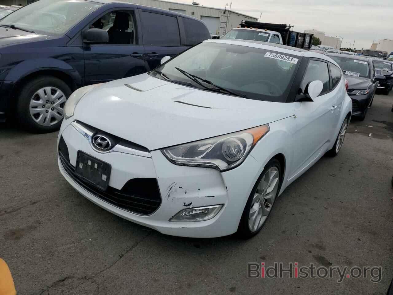 Фотография KMHTC6AD8CU040781 - HYUNDAI VELOSTER 2012