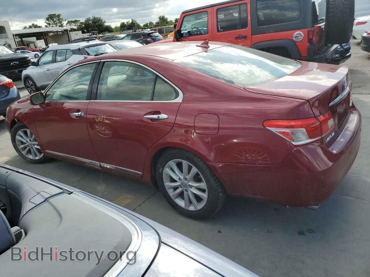 2010 LEXUS ES350 - VIN: JTHBK1EG3A2367302 - Фото 2